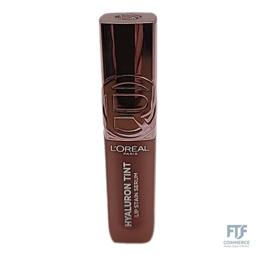 L'Oréal Paris Hyaluron Tint Lip Stain Serum, 12H haltende schwerelose Farbe, Feu