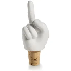 Donkey Flaschenverschluss in Weiß - (B)4 x (H)10 x (T)3 cm