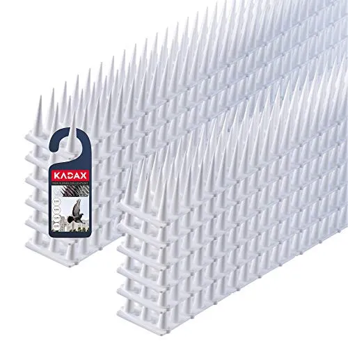 KADAX Vogelabwehr aus Kunststoff, 51 x 4 x 3,5 cm - Reiherschreck & Katzenschutz, effektive Tierabwehr aus hochwertigem Kunststoff, ideal zum Schutz von Pflanzen und Gärten