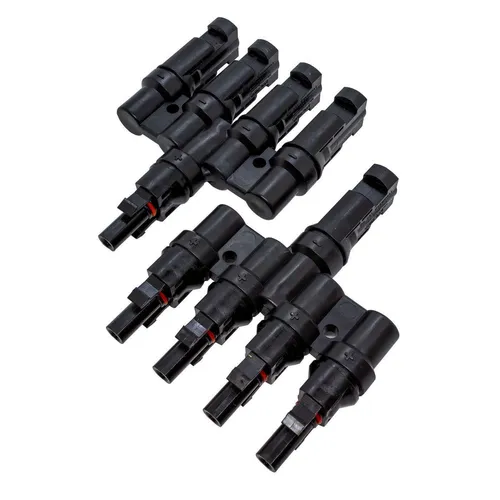 Paar Solar Y-Verteiler 4-fach Photovoltaik 1000V DC 30A IP67 -40...+125°C Stec 1
