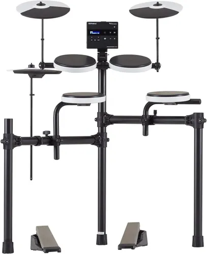 Roland TD-02K E-Drum Kit inkl. Rack - E-Drum Kit für realistische Klangerlebnisse, ideal für Anfänger und Profis, inklusive stabilen Rack für optimale Flexibilität.
