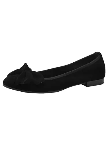 Tamaris Ballerina in Schwarz, Gr. 37 in schwarz von Tamaris