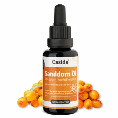 SANDDORNÖL Sanddornfruchtfleischöl naturrein äth. 30 ml