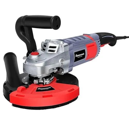 FANZWORK Betonschleifer Set mit Diamantschleiftopf und Absaughaube