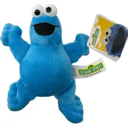 Soma Sesamstrasse Kuscheltier Plüsch Figur 20 cm Plüschtier Stofftier kuschelweich ab den ersten Lebensmonaten geeignet als Geschenk (Krümelmons...