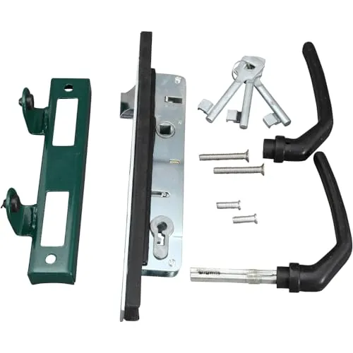 REWWER-TEC Drückergarnitur + Schloss