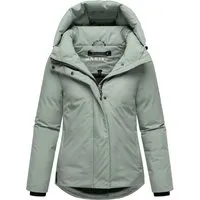 Marikoo Damen Winterjacke Yeminaa mit Kapuze & Fleecefutter - Die Marikoo Yeminaa Damen-Winterjacke kombiniert sportliches Design mit praktischen Features. Die warm gefütterte Kapuze und die fleecegefütterten Taschen bieten Komfort und Schutz an kalten Tagen. Ideal für Freizeit und Alltag.