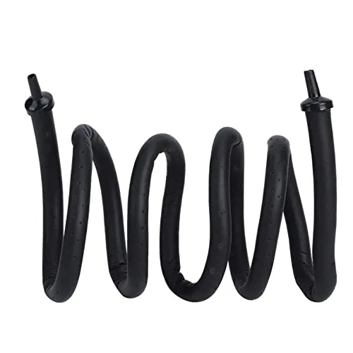 WANGCL Luftstein-Luftblasenstange, Diffusorschlauch, Aquarium-Luft-Stein, Luftblasenstange, Landschaft für Brunnen / Aquarium, 120 cm Doppelkopf)