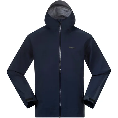 Bergans Herren Vaagaa Allround 3L Shell Jacke (Größe L, blau)