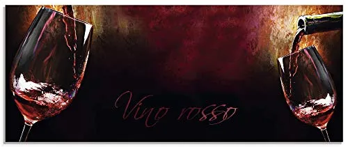 Poster & Bildende Kunst Rot von ARTland