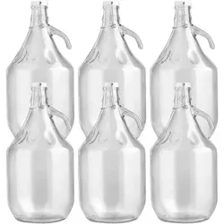 STÜCK Gärballon Glasballon 5L mit Bügelverschluss