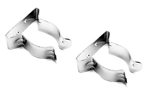 wellenshop 2 x Bootshakenhalter Ø 25-32 mm Schelle Gabel Paddel Rohr Edelstahl