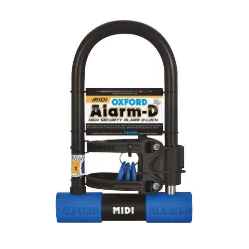 MOTORRAD DIEBSTAHLSICHERUNG ALARM-D MIDI 14mm MIT ALARM 120dB OXFORD LK355