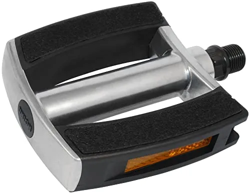 MARWI Fahrradpedale SP-828 - Fahrradpedale aus Aluminium und PP mit Sandblock-Oberfläche für optimalen Grip. Ideal für E-Bikes, City- und Trekkingräder.