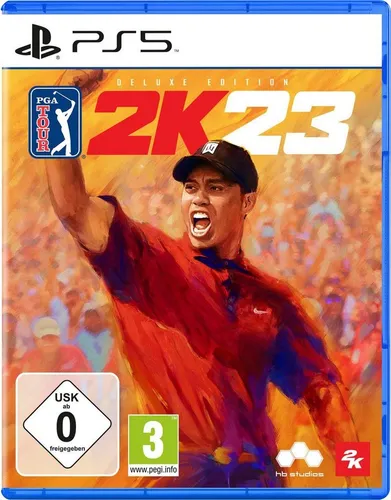 PGA Tour 2K23 (Deluxe Edition) - Das ultimative Golfspiel - Gaming Konsolen & Spiele. Erlebe Golf mit echten Profis wie Tiger Woods, neuen Plätzen und vielfältigen Steuerungsoptionen für ein authentisches Spielerlebnis!