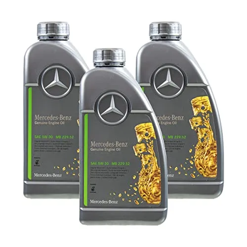 3x1L Original Mercedes Synthetic Motoröl 5W-30 229.52 A 001 989 37 01 BGA6