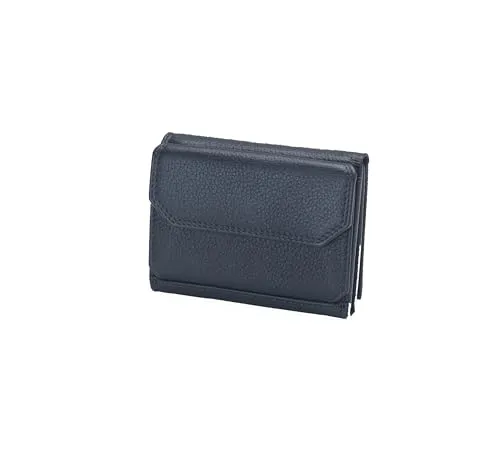 Josephine Osthoff Slim Wallet mit RFID Schutz - Herren-Geldbörse aus 100% Echtleder, handgefertigt und mit RFID Blocker für maximale Datensicherheit. Klein und praktisch, ideal für Karten, Geldscheine und Münzen.