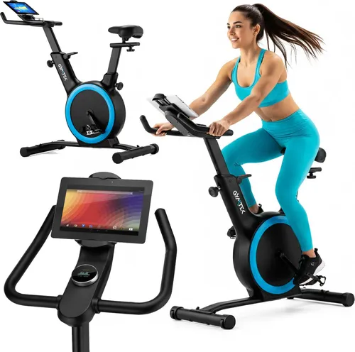 Gymtek® Magnetischer Heimtrainer mit 32 Widerstandsstufen – Fitnessbike für Zuhause