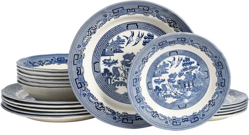 CreaTable China Town Kombiservice 18-tlg (Blau) von CreaTable