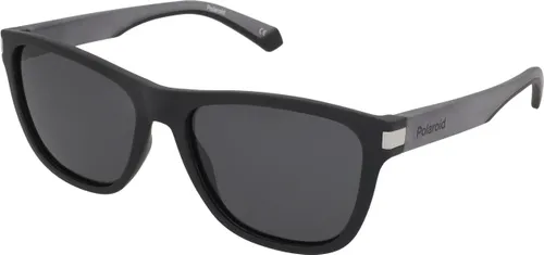 Polaroid Unisex PLD 2138/s Sonnenbrille, O6W/M9 MTBLK Grau - Sonnenbrillen für Damen mit UV-Schutz und schickem Design, inklusive schützendem Etui für unterwegs.