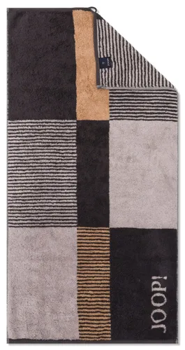 JOOP! Handtücher Divided Squares 1705 in braun von JOOP!