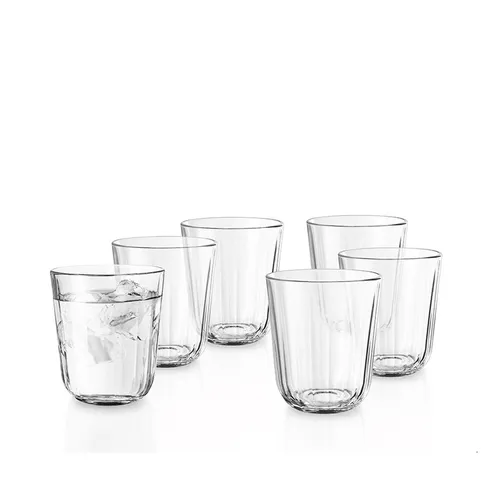 EVA SOLO | Facettenglas 27cl | Stilvolles Trinkglas für den Alltag - Das 6er Set Facettengläser von Eva Solo vereint elegantes Design und Funktionalität. Ideal für den täglichen Gebrauch, bringen sie Stil in Ihre Tischdekoration und sind perfekt für jede Gelegenheit.