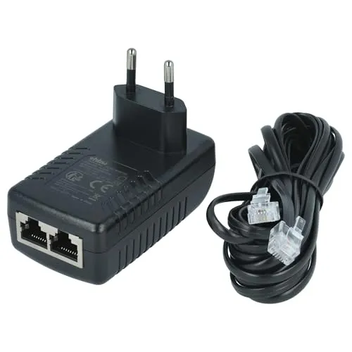 vhbw Netzteil kompatibel mit Siemens OpenStage Festnetz-Telefon, Haustelefon - 420 cm