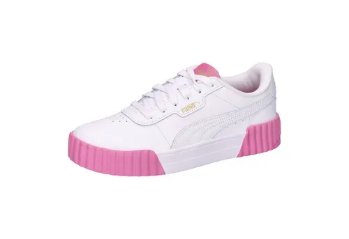 Puma Carina 3.0 Jr Sneaker für Jugendliche - Stylische Sneaker aus recycelten Materialien mit SOFTFOAM+ Innensohle für optimalen Komfort. Perfekt für modebewusste Jugendliche im Alter von 8 bis 16 Jahren.
