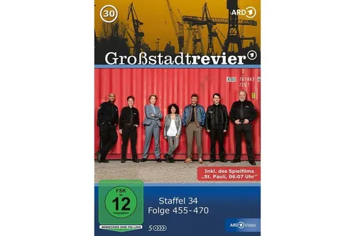 Studio Hamburg DVD Großstadtrevier Box 30 - TV-Serie/Krimi/Komödie mit Jan Fedder, spannende Episoden und humorvolle Einblicke in das Hamburger Stadtleben, ideal für Fans der Serie!