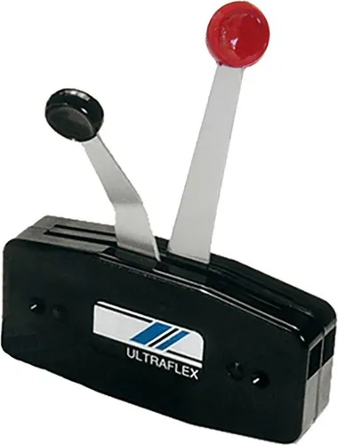 Ultraflex B49 Doppelhebel-Schottsteuerung für Bootsmotoren - Anker & Ketten, präzise Steuerung für eine mühelose Bedienung Ihrer Bootsmotoren.