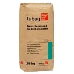 tubag TCE Trass-Compound für Einkornmörtel - 25 kg Sack