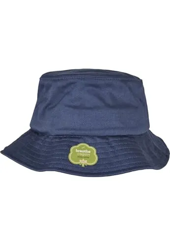 Flexfit Fischerhut Organic Cotton - navy blau - Caps & Hüte, aus 98% Baumwolle, umweltfreundlich und stylisch für einen lässigen Look.