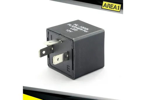 Area1 Blinker Motorrad Blinker Relais digital für LED Glüh- und Halogenbirnen