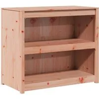 vidaXL Küchenschrank Braun 106 x 55 x 92 cm aus massivem Douglasienholz - Küchenunterschrank mit geräumigen Fächern für optimale Aufbewahrung; langlebig und stilvoll – perfekt für moderne Küchen.