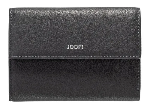JOOP! Geldbörse Lantea Cosma in Braun-Grau - Hochwertige Leder-Geldbörse aus 100% Leder, stilvoll und praktisch mit kompakten Maßen von 14x10x3 cm. Perfekt für jeden Anlass.