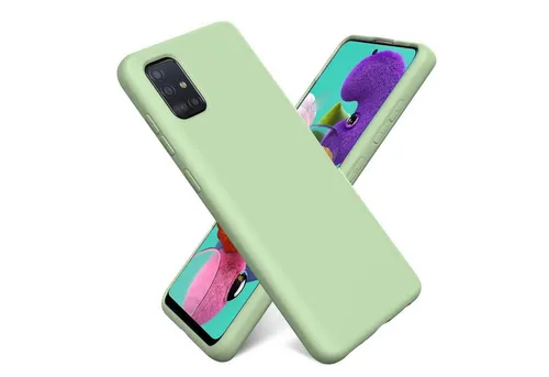 CoolGadget Handyhülle Silikon Colour Series Slim Case für Samsung Galaxy A51 6,5 Zoll, Hülle weich Handy Cover für Samsung A51 Schutzhülle