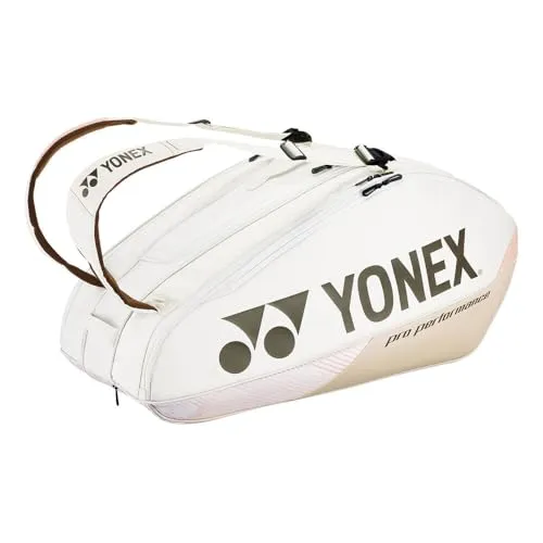 Yonex Sporttasche Pro Racquet Bag 10 pcs Sand Beige in beige von YONEX