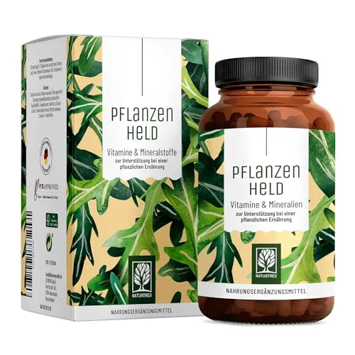 PFLANZENHELD Vegan Multivitamin Kapseln von NATURTREU
