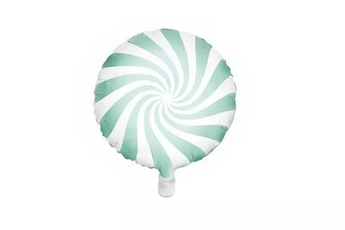 Balon fol.Cukierek 35cm miętowy 93002 PartyDeco 5902230793002