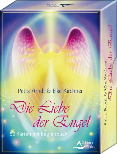 Die Liebe der Engel | Engelkarten + Begleitbuch von Petra Arndt - Inspirierendes Set mit 50 Engelkarten und Begleitbuch, ideal für Esoterik-Fans und spirituelle Unterstützung.