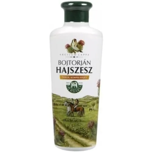 Herbária Bojtorján Hajszesz Burdock Rub in Conditioner für fettiges Haar und Schuppen, 250 ml
