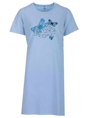 zeitlos Nachthemd Nachthemd Kurzarm - Schmetterling