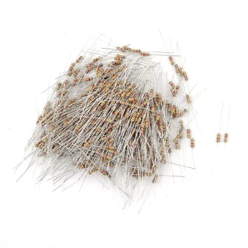 HeyNana 50 Stück, 1/4 W, 1,5 K Ohm, 1 K5, fester Metallfilmwiderstand, 0,01 ± 1 % Toleranz