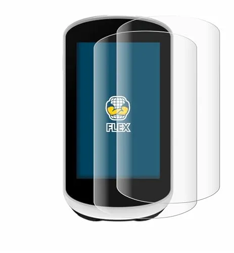 BROTECT 2 Stück Full-Cover Schutzfolie für Garmin Edge Explore 2 Full-Screen Displayschutz-Folie [3D Curved, Anti-Fingerprint, Kristall-Klar]