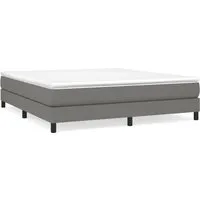 vidaXL Polsterbett Dunkelgrau 180×200 cm von vidaXL