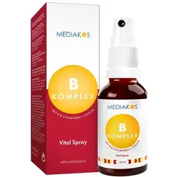 Vitamin B Komplex Mediakos Vital Spray Vegan