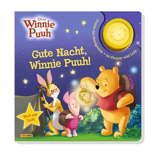 Disney Winnie Puuh: Gute Nacht, Winnie Puuh!: Pappbilderbuch mit Nachtlicht