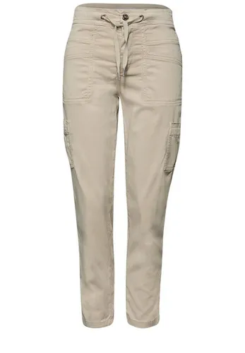Street One Cargo Joggpants Cobble Stone in Größe 36 in beige von Street One