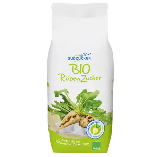 1000g Südzucker Bio Rüben Zucker aus süddeutschen Zuckerrüben Bioland Vegan DE