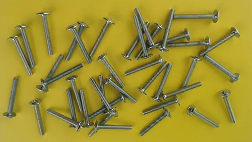 40X M4X30 Möbelgriffschrauben Kombikreuzschlitz Z verzinkt M4*30 Flachrundkopf